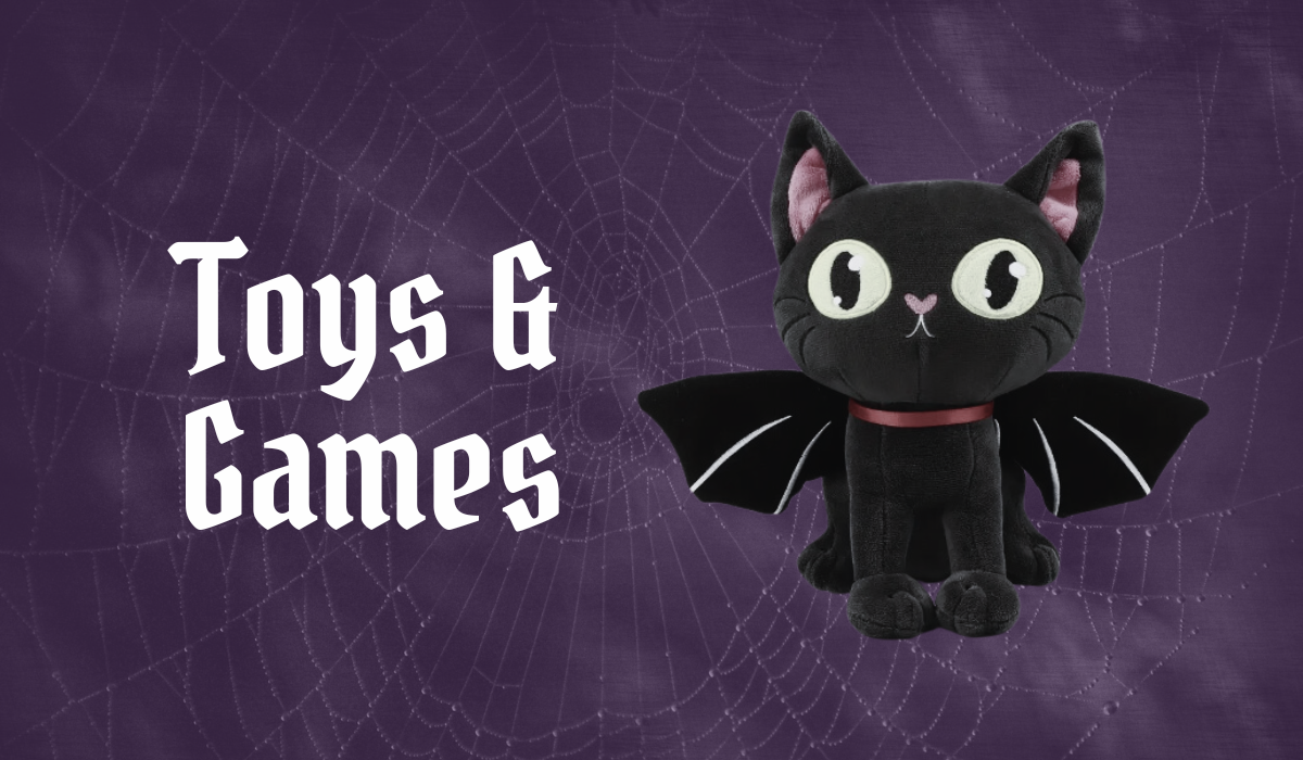 goth toys, steampunk toys, goth games