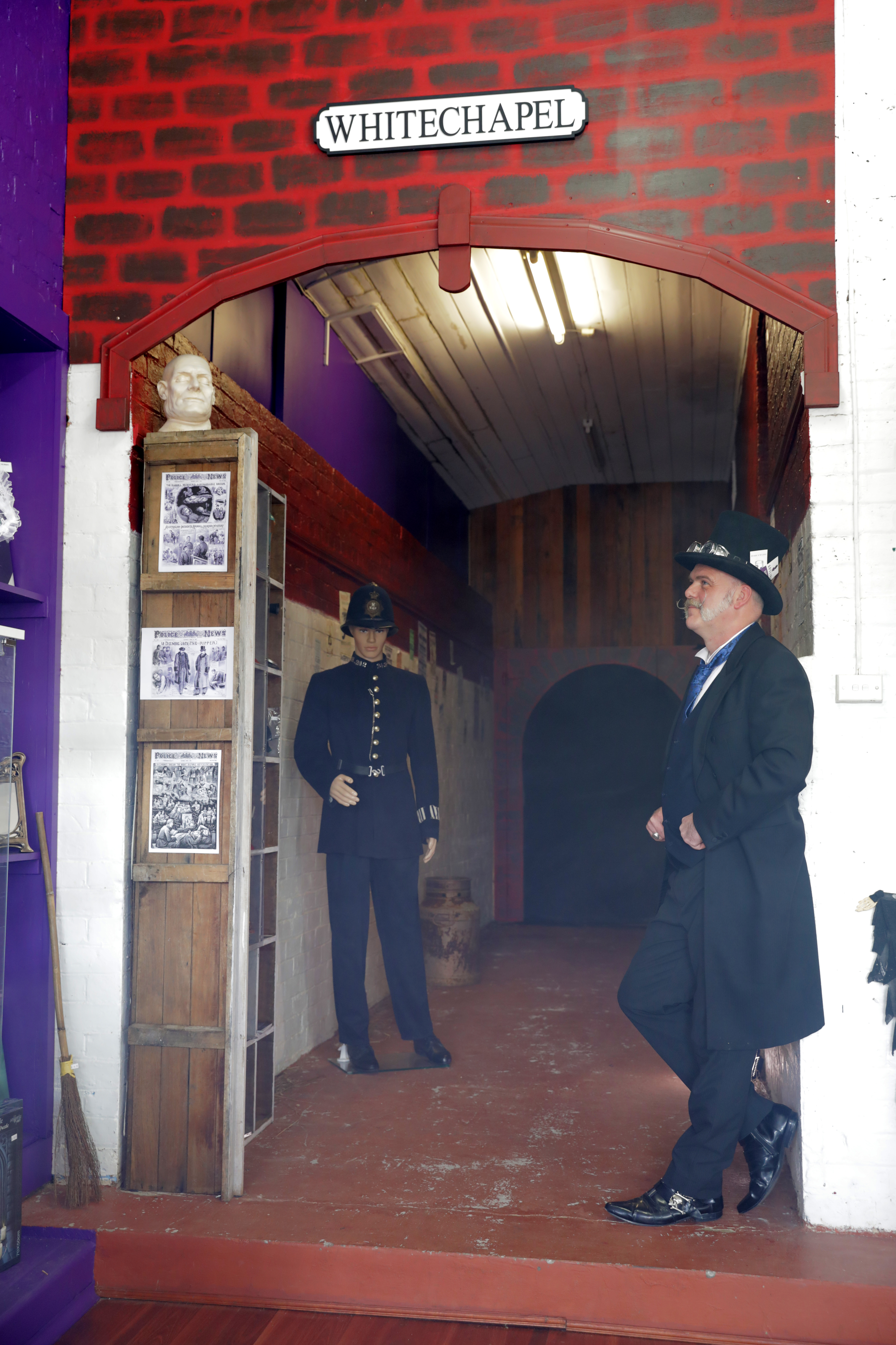 Jack the Ripper experience at Gosling Gothware, Deloraine Tasmania