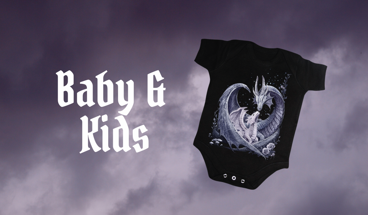 goth baby clothes